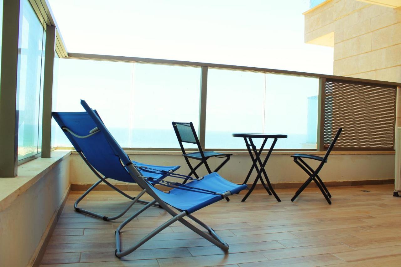 Beach Suite Israel- Best View, Gym, Massage Chair, Low Fee For Off-Site Indoor Pool Spa ביץ סוייט ישראל- נוף ים מאלף, כיסא מסאז, חדר כושר, אפשרות לבריכה מקורה, וספא בתשלום ממש מוזל Aschkelon Exterior foto